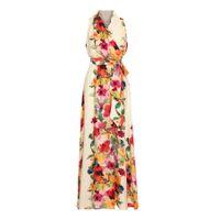 Theia Orchid Print Maxi Therese Dress