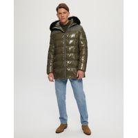Men's Après-Ski Parka with Detachable Toscana Shearling Lamb Hood Trim